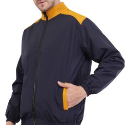 HouseOfCommon Trending Windcheater Stylish Full Sleeves Winter Sports Jacket Self Design Men Wind Cheater-image-13