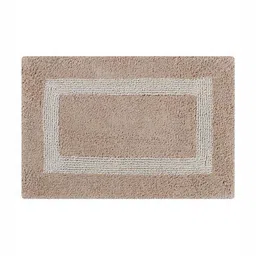Pano Beige 2400 GSM Rectangular Anti-Skid Bath Rugs-image-4