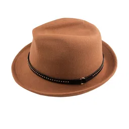 The Tie Hub Men Self Design Casual Fedora Hat-picture-6