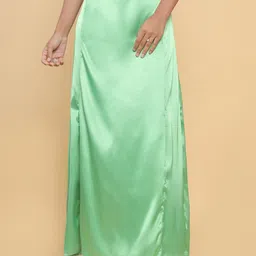 Soch Women Green Solid Cotton Shapewear-image-80