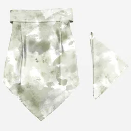 Blacksmith Men Grey Printed Cravat Tie-picture-40
