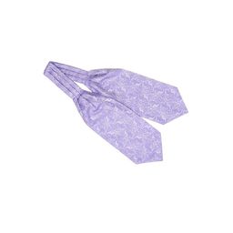 The Tie Hub Men Lavender Woven Design Cravat-image-88