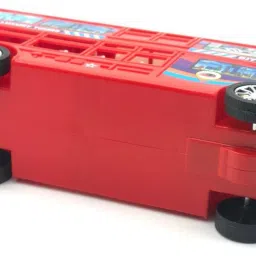 vrux Medium Size Double Decker Plastic Bus Friction Toy (Multicolor, Pack of: 1) image 4