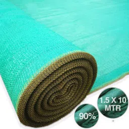 UV Shade Net For Terrace Garden 90% Sun Block-(1.5 Meter(5 Ft) X10 Meter(32 Ft)) Portable Green House-20