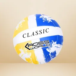 Vibrant Yellow & Blue Volleyball – Eye-Catching Design Volleyball - Size: 5-image-64