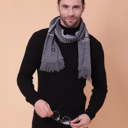 vesture Geometric Print Men Muffler-picture-13