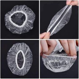 Ear Cover for Shower 100 Pcs, Waterproof Ear Protector, Ear Shower Caps ND132-image-6