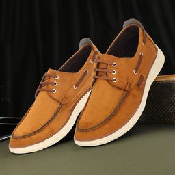 Killer Men Round Toe Lace-Up Boat Shoes-image-41