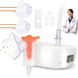 Aika AK-810 Portable Nebulizer Steamer Machine for Adult and Kids Cold and Cough I Nebulizer-5