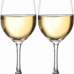 (Pack of 2) Wine Glass Glass Set (400 ml, Glass) Glass Set Beer Glass-image-23