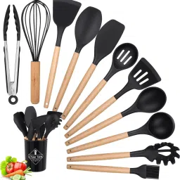 Kitchen Non-Stick Silicone Cooking Kitchen Utensils Set Non-Stick Spatula-22