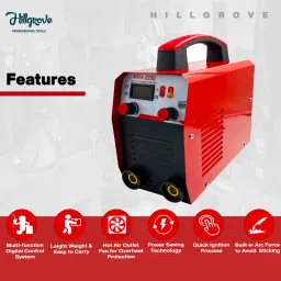 hillgrove HGCM1215M1 225Amp Welding Machine With 100MM Wheel Diameter Angle Grinder Inverter Welding Machine image 3
