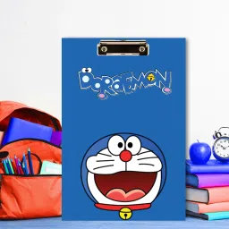 Doraemon Neck Digital Reprint Clip Board Exam Pad (14x9.5 Inches)-8