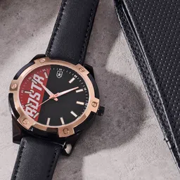 The Roadster Lifestyle Co Men Analog Leather Wrist Watch RDM002E-image-22