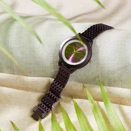 WATCHSTAR Women Stainless Steel Straps Analogue Watch Laxi Purple-image-74