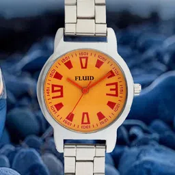 FLUID Women Embellished Dial & Bracelet Style Straps Analogue Watch FLWatch24-0021-YL-picture-36