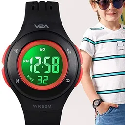 V2A Kids Digital Multi Function Watch V2A-1455-black-02 image 4