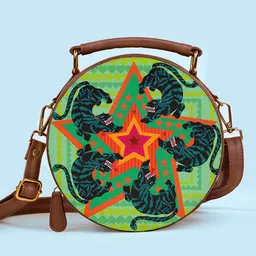 Kalankit Floral Printed Shopper Satchel-25