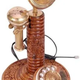 SHEESHAM MADE VINTAGE OPERATIONAL Corded Landline Phone-22