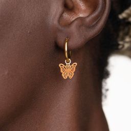 PALMONAS Women Gold-Toned Animal Shaped Drop Earrings-image-31