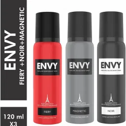 Fiery, Noir & Magnetic Deo Combo Body Deodorant Spray - For Men-picture-17