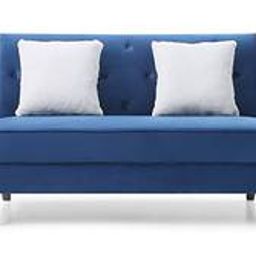 home lifestylez Seltos Fabric Sofa - Navy Blue-picture-5