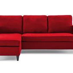 home lifestylez Monznij Sectional Fabric Sofa - Red-picture-23