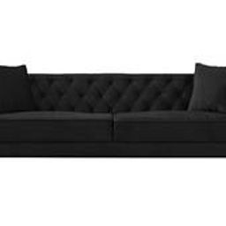home lifestylez Haruko Fabric Sofa - Black-picture-49