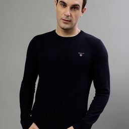 GANT Round Neck Woollen Pullover Sweater-image-82