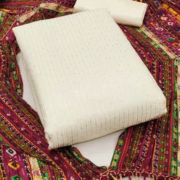 KALINI Embroidered Unstitched Dress Material-image-95