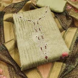 KALINI Printed Unstitched Dress Material-image-30