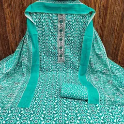 KALINI Printed Unstitched Dress Material-image-44