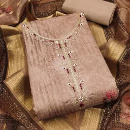 KALINI Printed Unstitched Dress Material-image-10