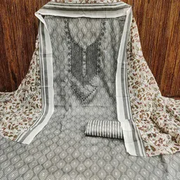 KALINI Printed Unstitched Dress Material-image-53