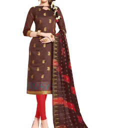MANVAA Woven Design Unstitched Dress Material-38