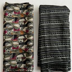 NK Textiles Floral Printed Unstitched Dress Material-image-9
