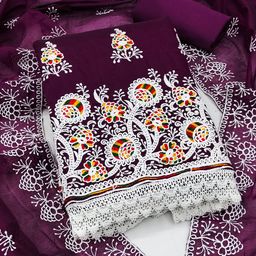 KALINI Embroidered Unstitched Dress Material-image-65