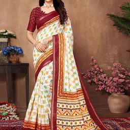 KALINI Geometric Printed Saree-picture-19