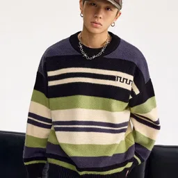 StyleCast Men Striped Pullover Sweater-image-54