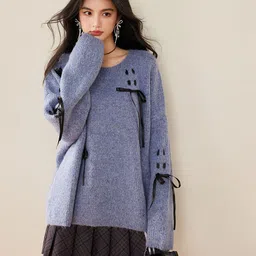 JC Collection Women Longline Pullover-image-57