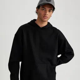 DeFacto Hooded Rapid-Dry Pullover Sweatshirt-picture-15