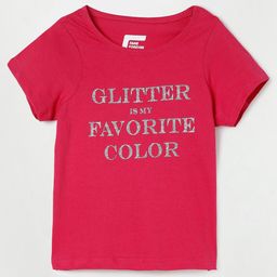 Fame Forever by Lifestyle Girls Pink Cotton Printed T-shirt-image-22