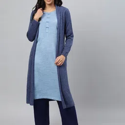 AURELIA Women Shawl Collar Front Open-picture-16