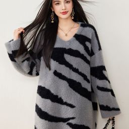 JC Collection Women Colourblocked Pullover-image-48