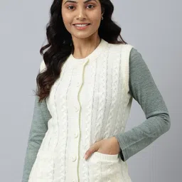 AURELIA Women Cable Knit Cardigan-picture-54
