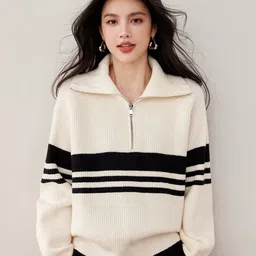 JC Collection Women Colourblocked Pullover-image-55