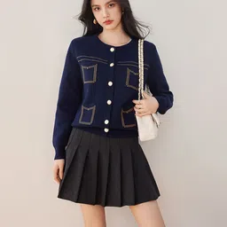 JC Collection Women Printed Cardigan Sweaters-image-62