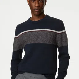 Marks & Spencer Striped Long Sleeve Pullover-picture-24