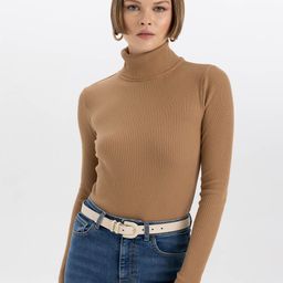 DeFacto Ribbed Turtle Neck Pullover Sweater-picture-43