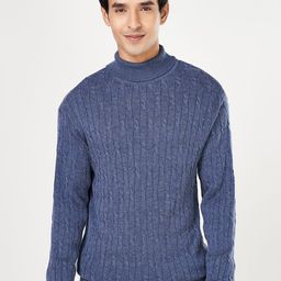 BYFORD by Pantaloons Men Speckled Pullover Sweater-picture-23